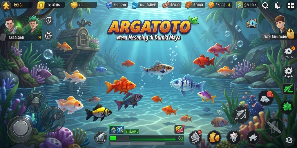 Tangkapan besar dalam gameplay ARGATOTO yang seru.