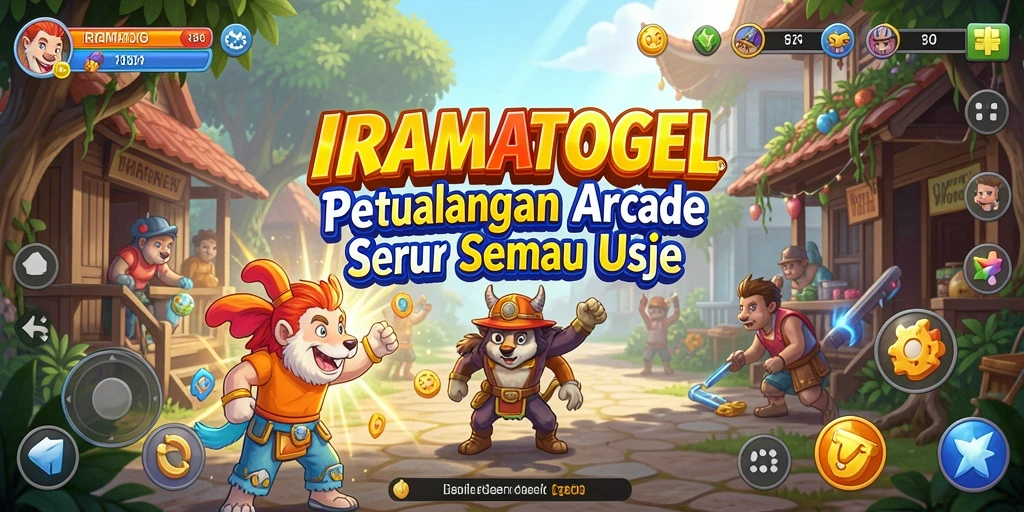 Tangkapan layar menampilkan gameplay menantang dan seru IRAMATOGEL.