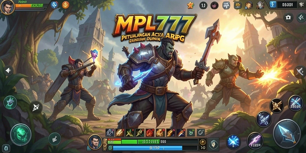 Screenshot MPL777 menampilkan gameplay ARPG yang mendebarkan.