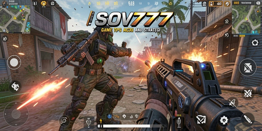 Tampilan gameplay aksi seru dalam SOV777.